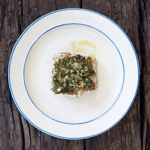 COD WITH DILL & CAPERS Sustainable Sea Salt from Iceland