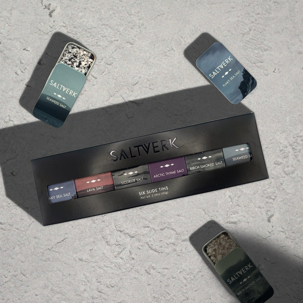 SIX SAMPLE TINS