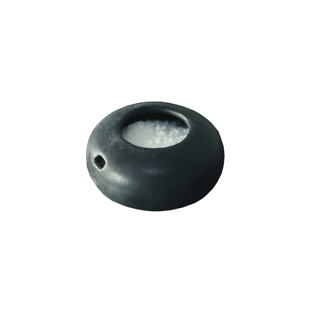 Saltverk ceramic salt cellar