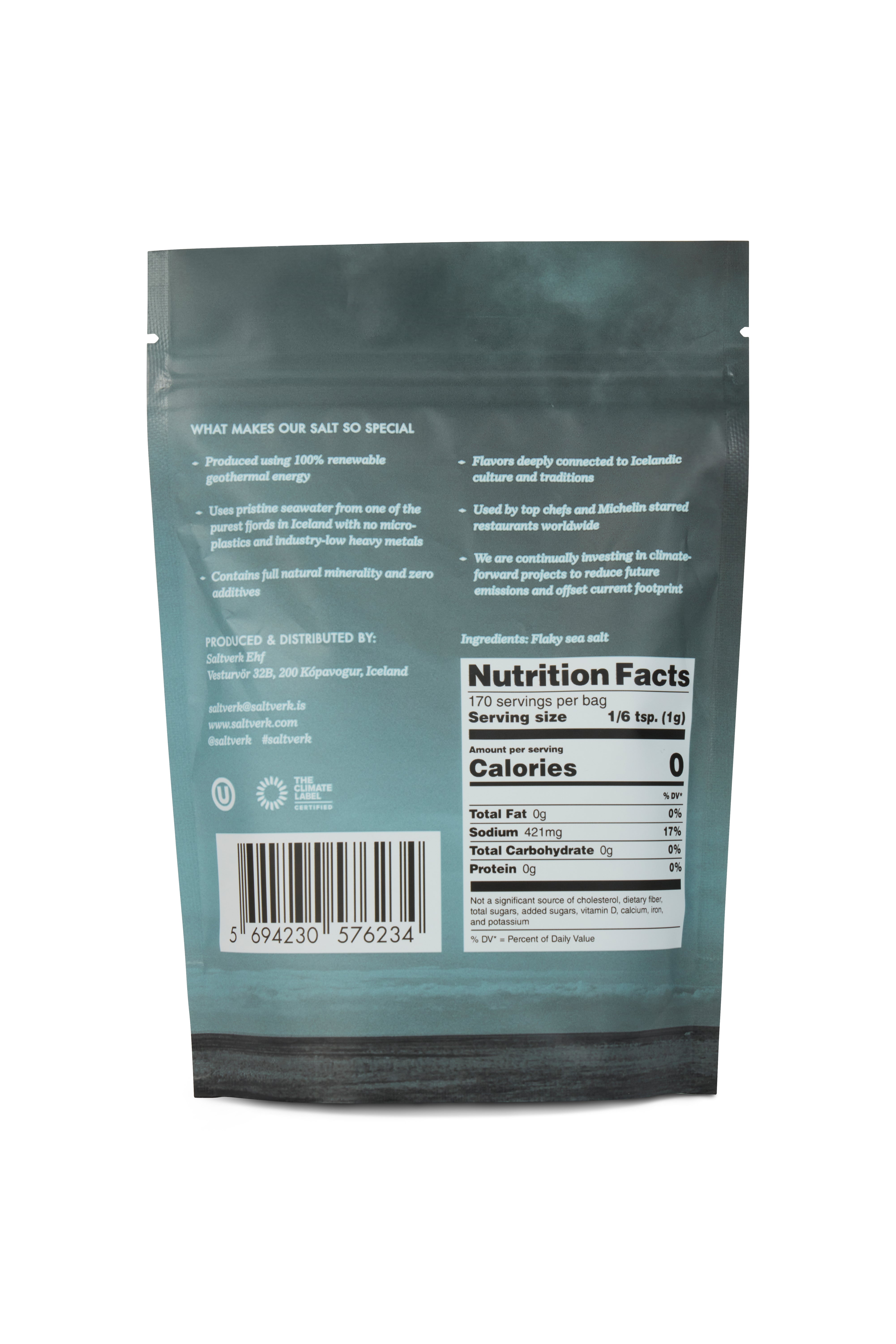 SALTページ FLAKY SEA SALT POUCH – Saltverk