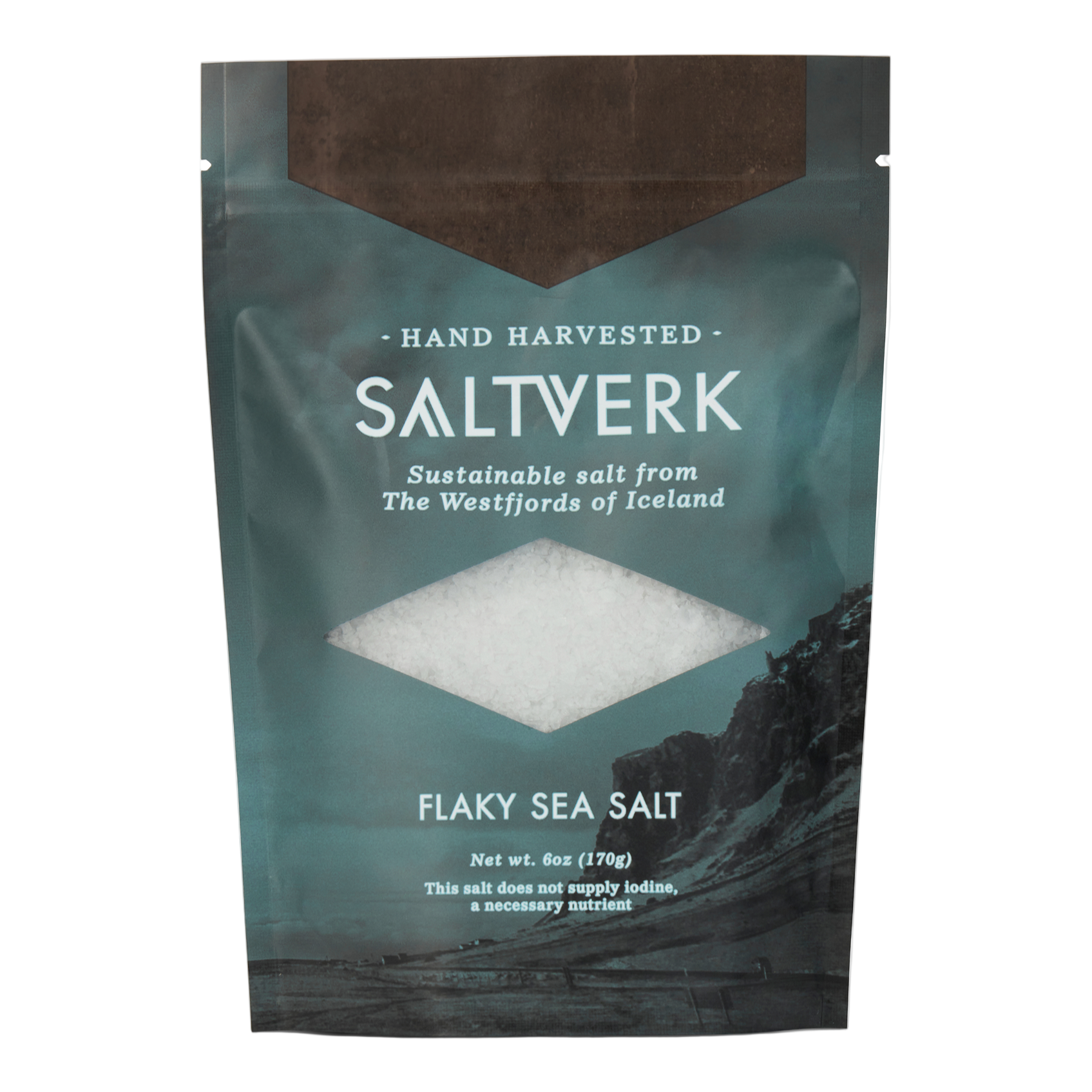 Saltverk Icelandic Sea Salt 6oz Bag (Larger Format) — product image