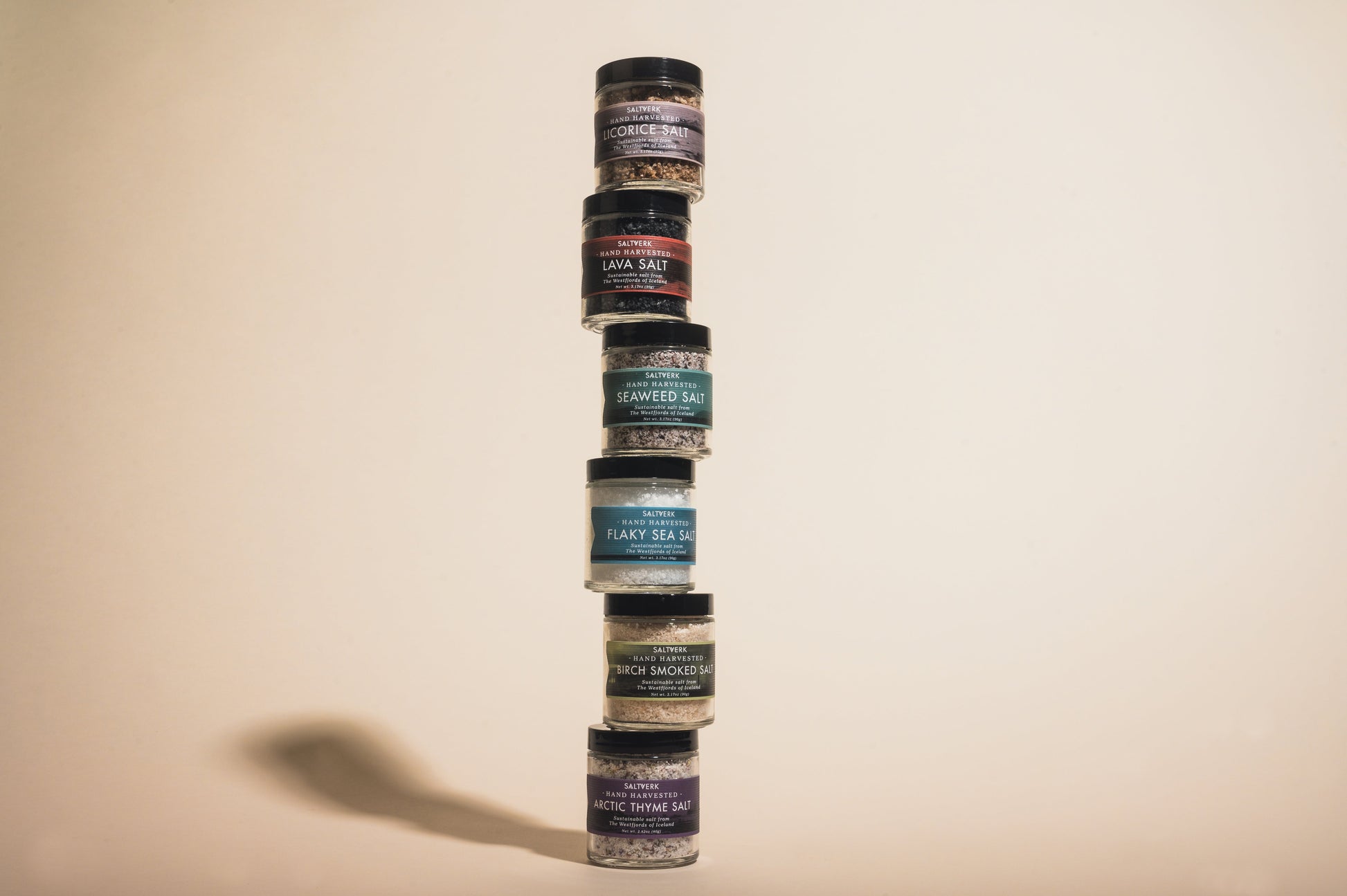 Try All Six Saltverk Salts - Sustainable Sea Salt from Iceland