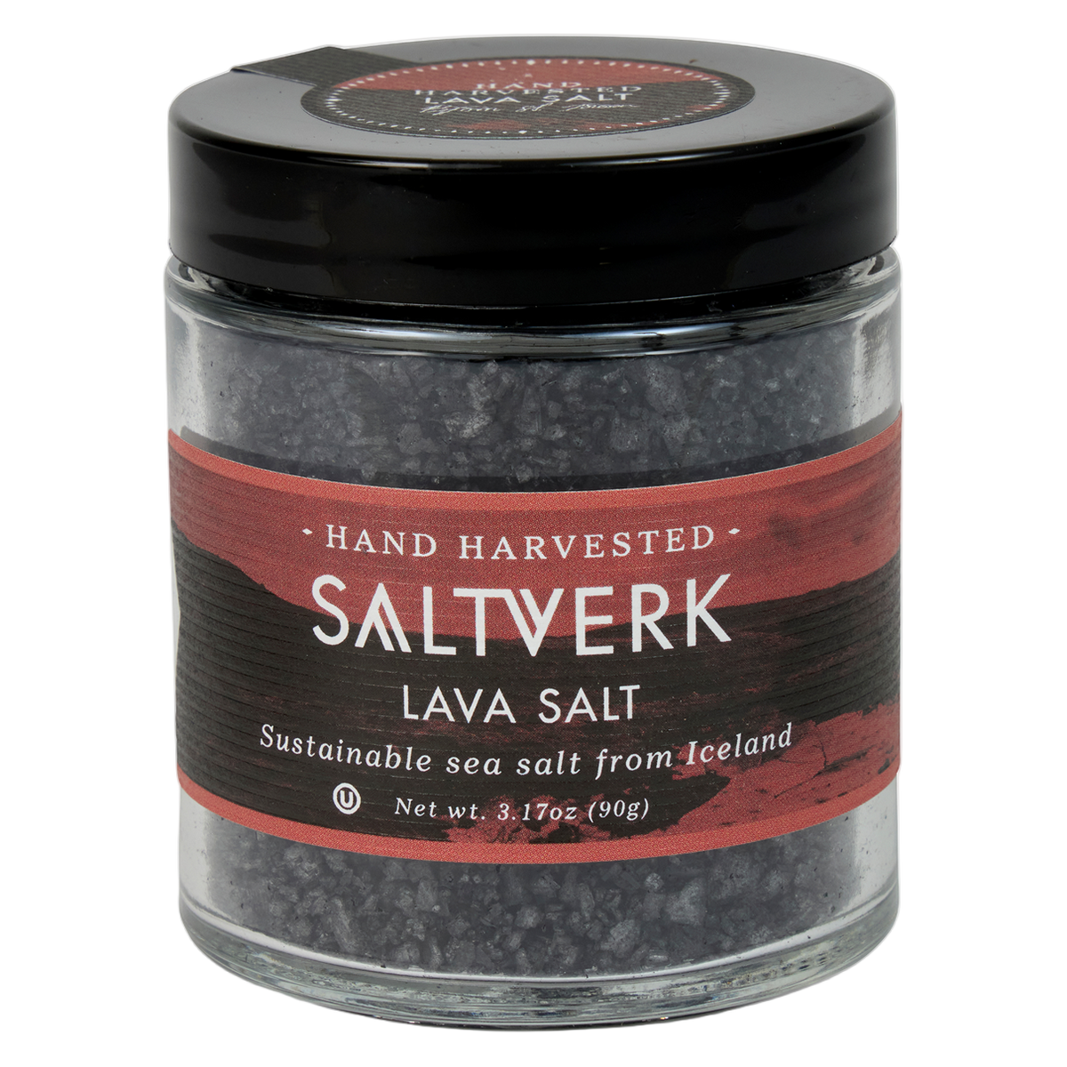 Lava Salt | Icelandic Sea Salt with Charcoal | Saltverk
