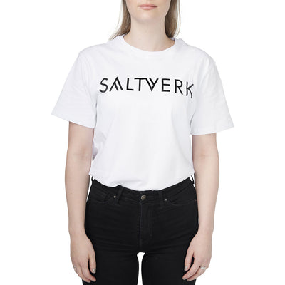 SALTVERK T-Shirt- White - Sustainable Sea Salt from Iceland